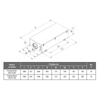 Прямоугольный канальный вентилятор SDT 80-50/35.2D-3
