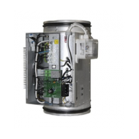 Электрический нагреватель для круглых каналов Salda EKA NIS 200-3,0-1f