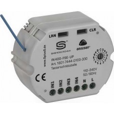 IN400-FSE-UP Передающее радиоустройство, кнопочный интерфейсный элемент с четырьмя каналами