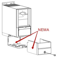 Монтажный набор для повышения уровня защиты до Nema Type 1 для корпуса M3 №132B0105
