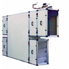 Приточно-вытяжная вентиляционная установка с рекуперацией тепла и влаги с водяным нагревателем CrioVent-2000 SW