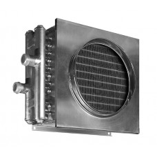 Водяной нагреватель для круглых и квадратных каналов Zilon ZWA 300x300-2