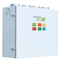 Приточно-вытяжная установка с рекуперацией тепла Alasca ECO V700EC W