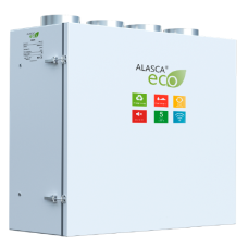 Приточно-вытяжная установка с рекуперацией тепла Alasca ECO V200 W