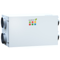 Приточно-вытяжная установка с рекуперацией тепла Alasca RR1000H EC W