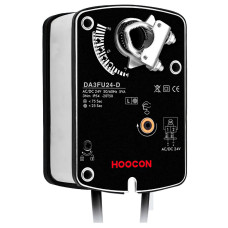 Электропривод Hoocon DA3FU24-D 3Нм/24В с возвратной пружиной