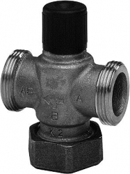 Клапан регулирующий, 2-ходовой седельный, внешняя резьба, PN16, DN10, KVS 25 VVP45.40-25