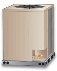 Компрессорно-конденсаторный блок TSA072/380-3 (23,0 кВт; R410A; 1 контур)