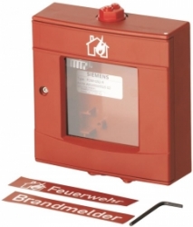 Корпус красный, со стеклом и ключом FDMH292-R