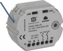 SA200-FEM-UP   Приемное радиоустройство переключающее исполнительное устройство, с двумя каналами