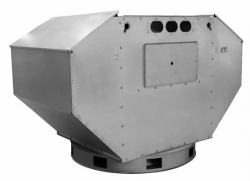 Вентилятор дымоудаления крышный ВКРФ №10-02 ДУ (5,5 кВт, 750 об/мин, z=6)