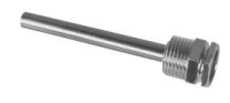Защитная гильза 150 мм, нержавеющая сталь v4a, g½", pn16, lw7 ALT-SS150