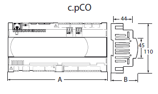 Схема подключения carel pco3