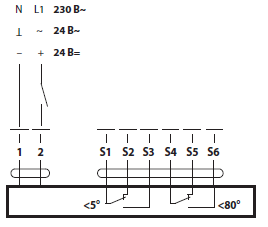 Bfl230 belimo схема подключения